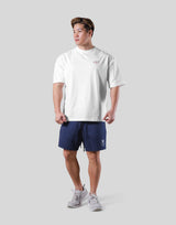 Back Y Plate Logo Big T-Shirt - White