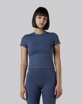 Slim Fit Short Sleeve T-Shirt - Navy
