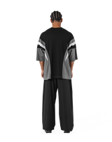 Round Pattern Extra Big T-Shirt V.2 - Black