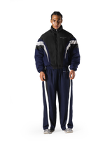 SWITCH LAYER™ 2Line TRACK | BLACK Puffer Jacket V.2 - Navy
