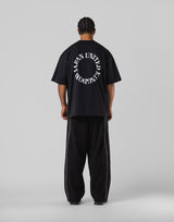 Back Ring Big T-Shirt - Black