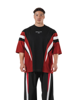 Round Pattern Extra Big T-Shirt V.2 - Red