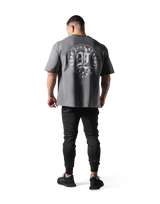 Old English Big T-Shirt - D.Grey