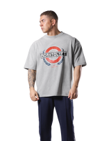 LÝFT Circle Big T-Shirt - Grey