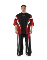 Round Pattern Extra Big T-Shirt V.2 - Red