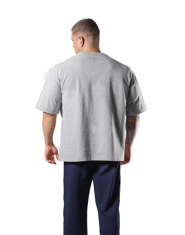 LÝFT Circle Big T-Shirt - Grey