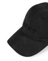 Multi Pattern Soft Panel Cap- Black