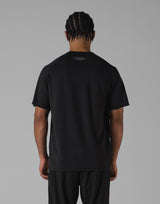 LÝFT Athletic Mesh Raglan Sleeve T-Shirt - Black
