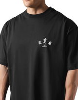 Old English Big T-Shirt - Black