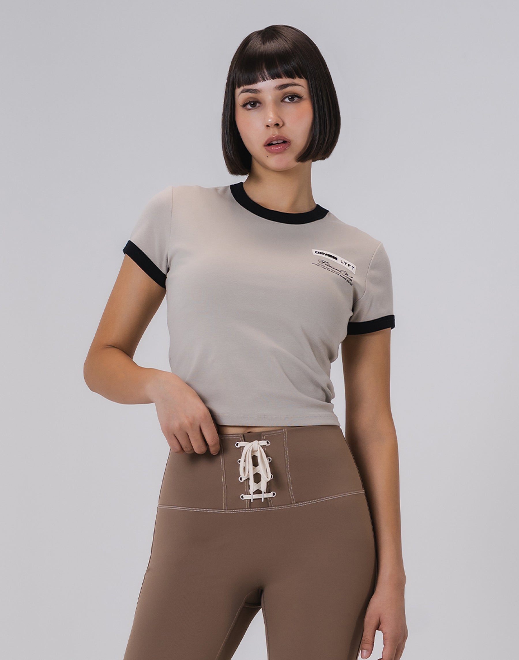 LYFT × CONVERSE Ringer T-Shirt - Grey – LÝFT