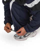 2Line Adjustable Wide Track Pants V.2 - Navy