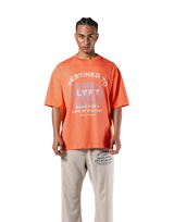 Medieval Graphic Big T-Shirt - Orange