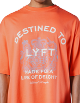 Medieval Graphic Big T-Shirt - Orange