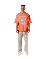 Medieval Graphic Big T-Shirt - Orange