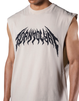 Death Metal Logo Vintage No Sleeve - Ivory