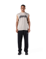 Death Metal Logo Vintage No Sleeve - Ivory