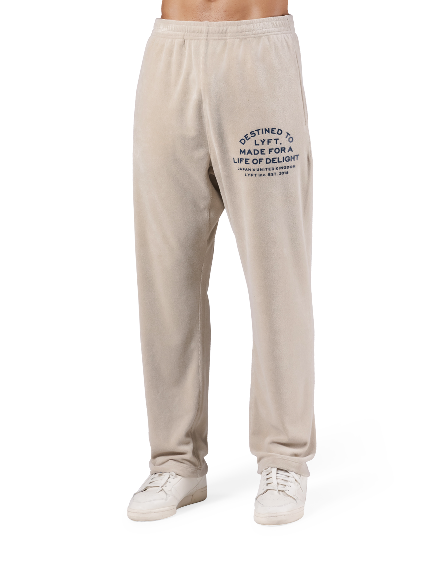 Delight Logo Pile Pants - Ivory – LÝFT