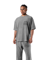 Delight Logo Pile Big T-Shirt - Grey