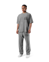 Delight Logo Pile Big T-Shirt - Grey