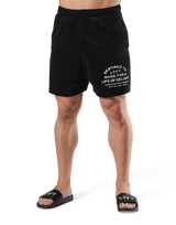 Delight Logo Pile Shorts - Black