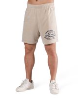 Delight Logo Pile Shorts - Ivory
