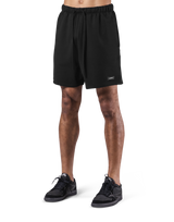 Logo Wappen Sweat Shorts - Black