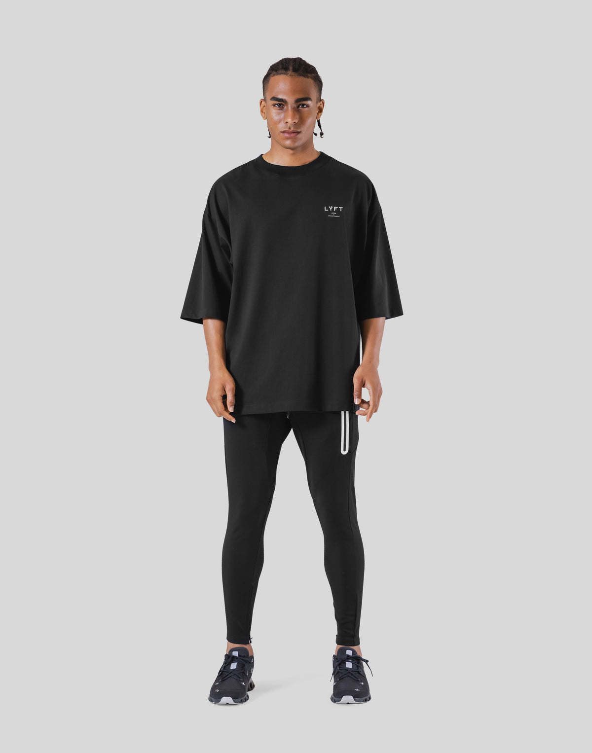 Team LÝFT Extra Big T-Shirt - Black