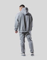 LÝFT CLUB Oversize Sweat Hoodie - Grey