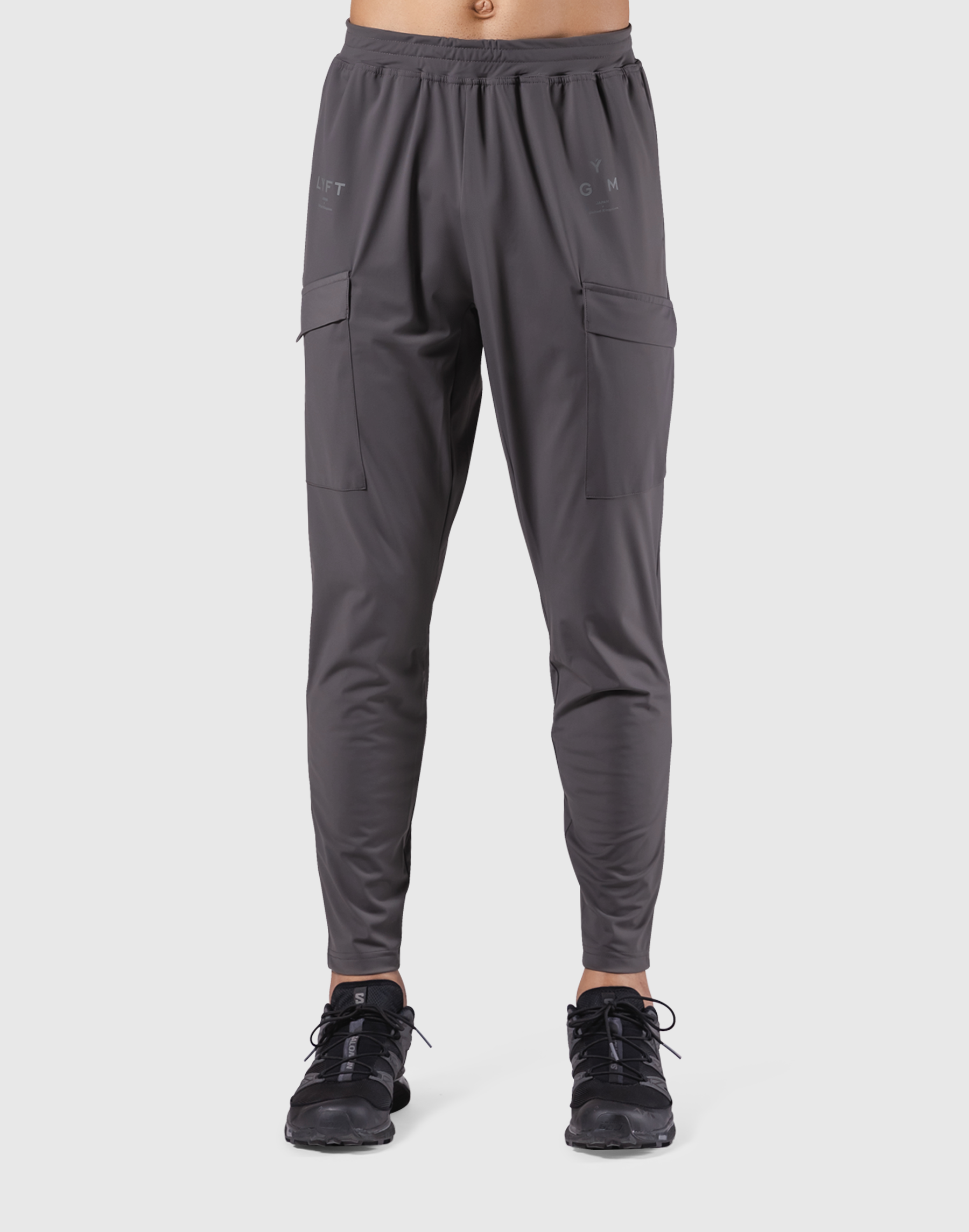 ウォーキング・ランニングウェア lyft STRETCH POCKET TAPERED PANTS V.2 Stretch Pocket Tapered Pants V.2 - D.Grey – LÝFT