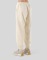 Pile Wappen Sweat Pants - Ivory