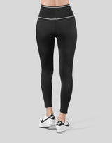 LÝFT Club Waist Rib Leggings - Black