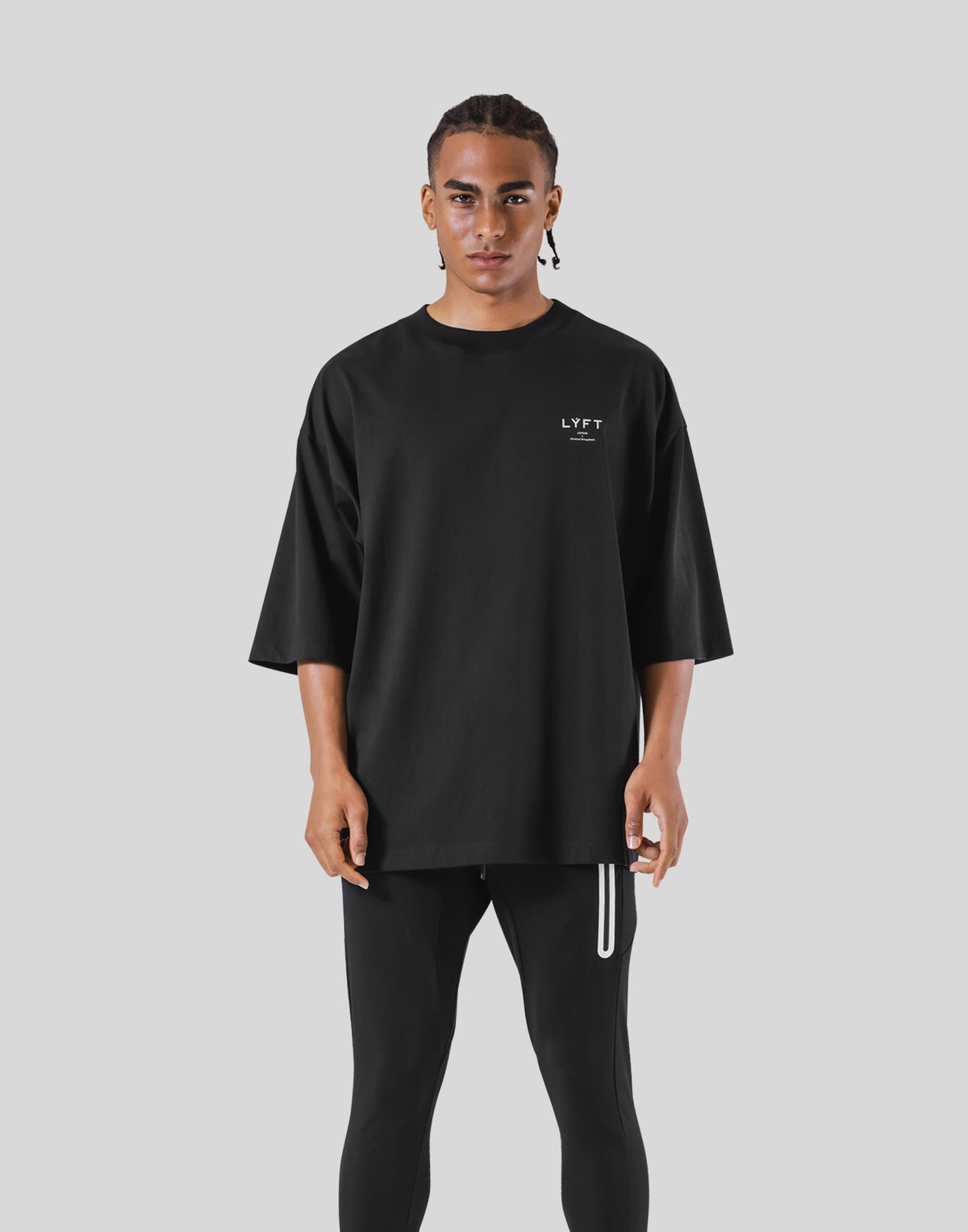 Team LÝFT Extra Big T-Shirt - Black