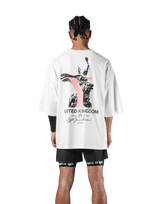 Statue Y Extra Big T-Shirt - White