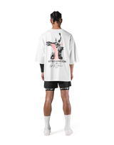 Statue Y Extra Big T-Shirt - White