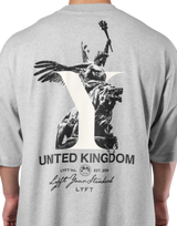 Statue Y Extra Big T-Shirt - Grey