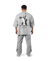 Statue Y Extra Big T-Shirt - Grey