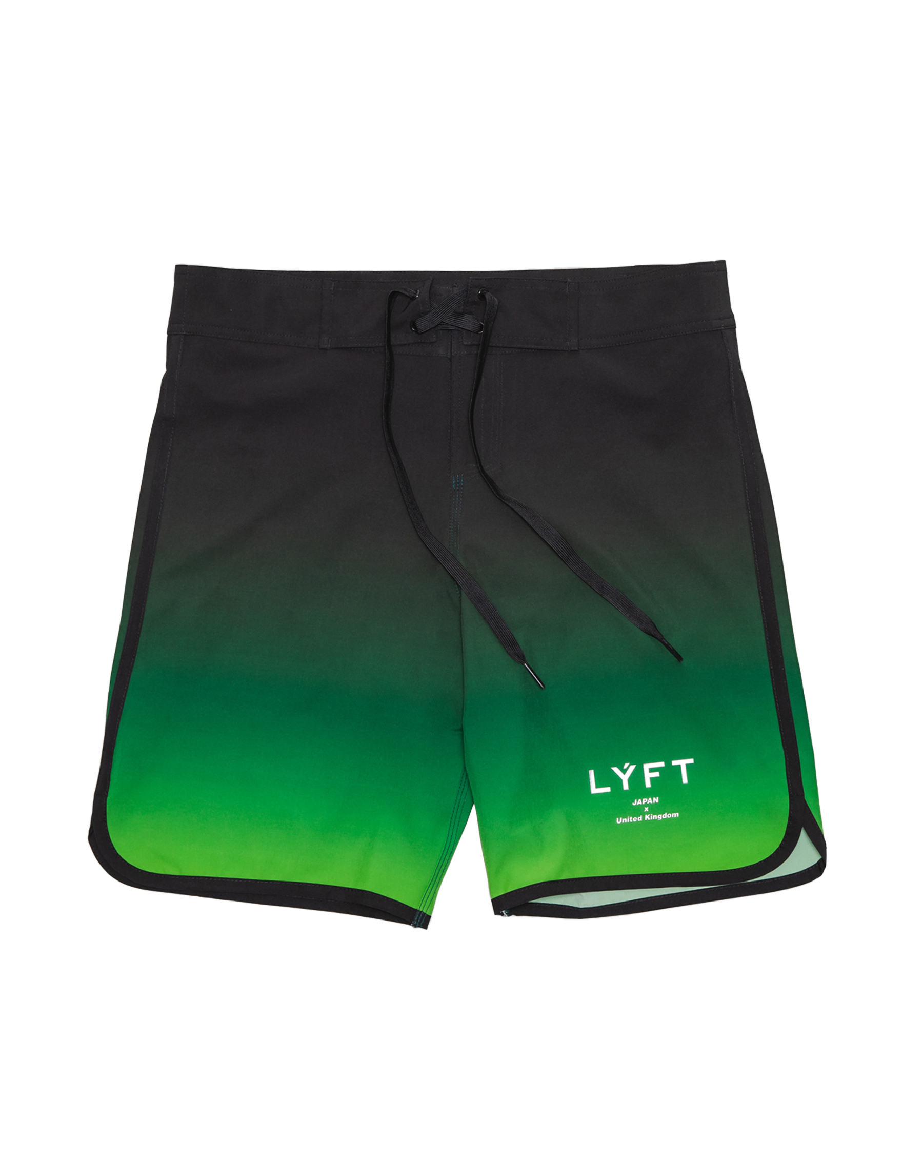 Bi Color Gradation Stage Shorts - Green – LÝFT Bi Color Gradation Stage Shorts - Green – LÝFT