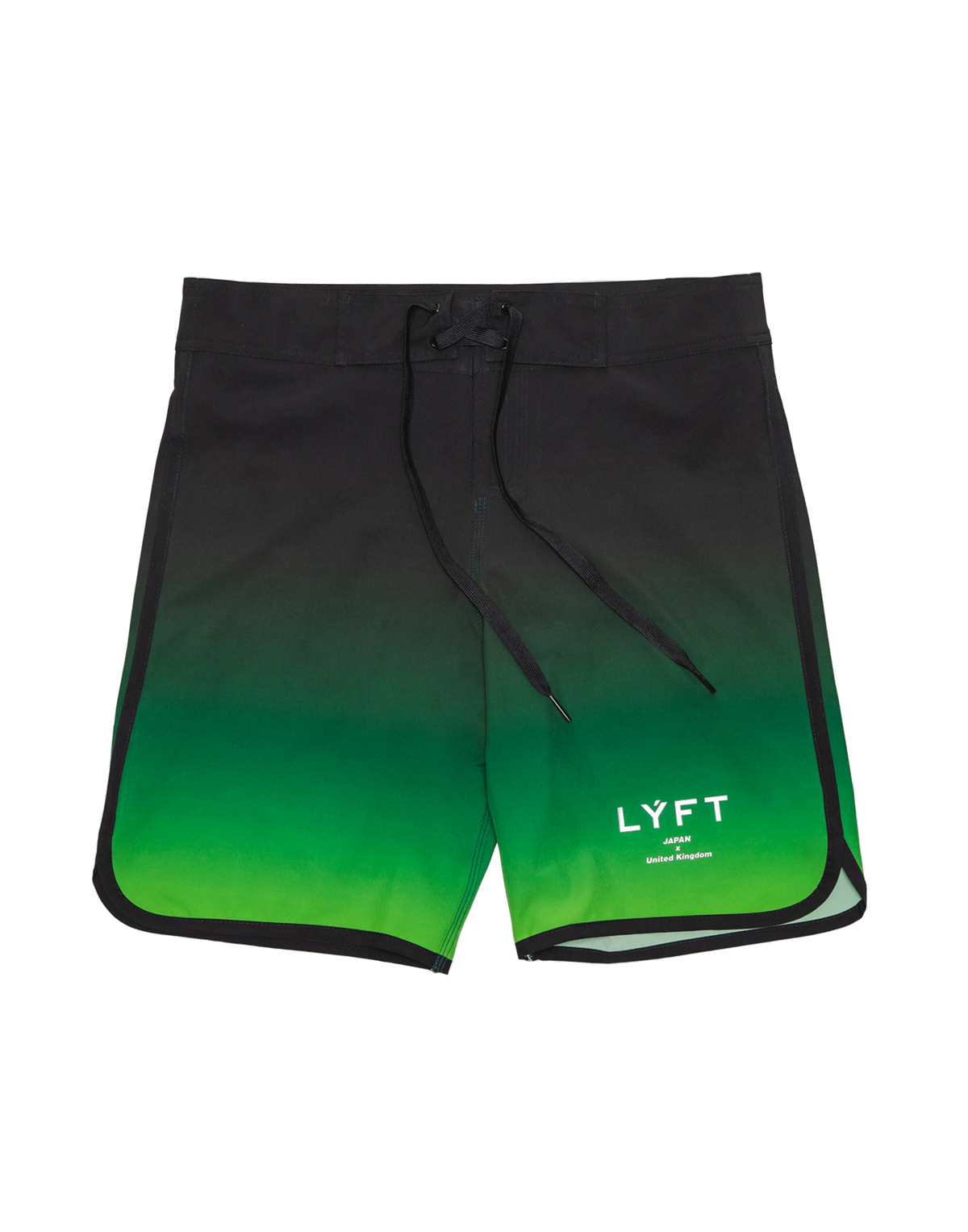 Bi Color Gradation Stage Shorts - Green