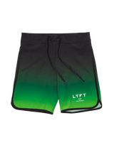Bi Color Gradation Stage Shorts - Green