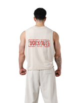 Leg Day Vintage Box Tanktop - Ivory