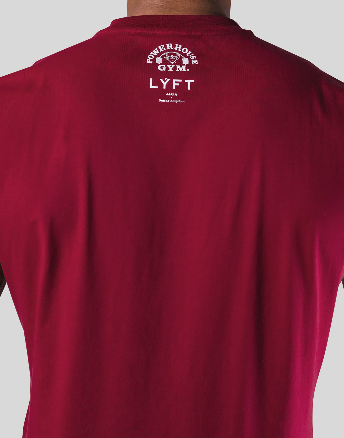 LÝFT × Power House Gym No Sleeve- Red