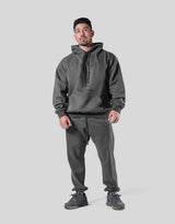 Y Oversize Sweat Hoodie - D.Grey