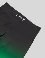 Bi Color Gradation Stage Shorts - Green