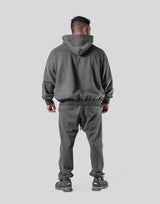 Y Oversize Sweat Hoodie - D.Grey