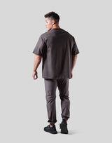Wing L Logo Big T-Shirt - D.Grey