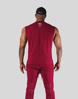 LÝFT × Power House Gym No Sleeve- Red