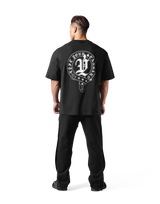 Old English Big T-Shirt - Black