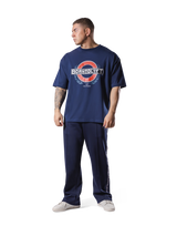 LÝFT Circle Big T-Shirt - Navy