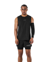 Fire Design Stretch Tanktop - Black