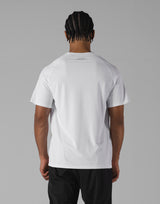 LÝFT Athletic Mesh Raglan Sleeve T-Shirt - White